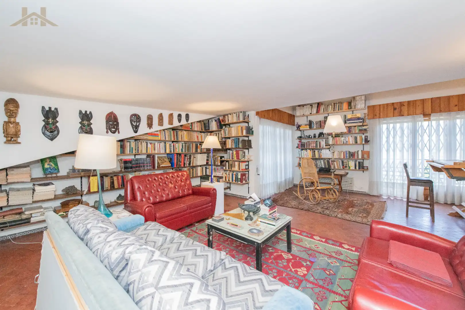 Sala d'estar de Casa o xalet en venda en Moralzarzal amb Calefacció, Jardí privat i Terrassa