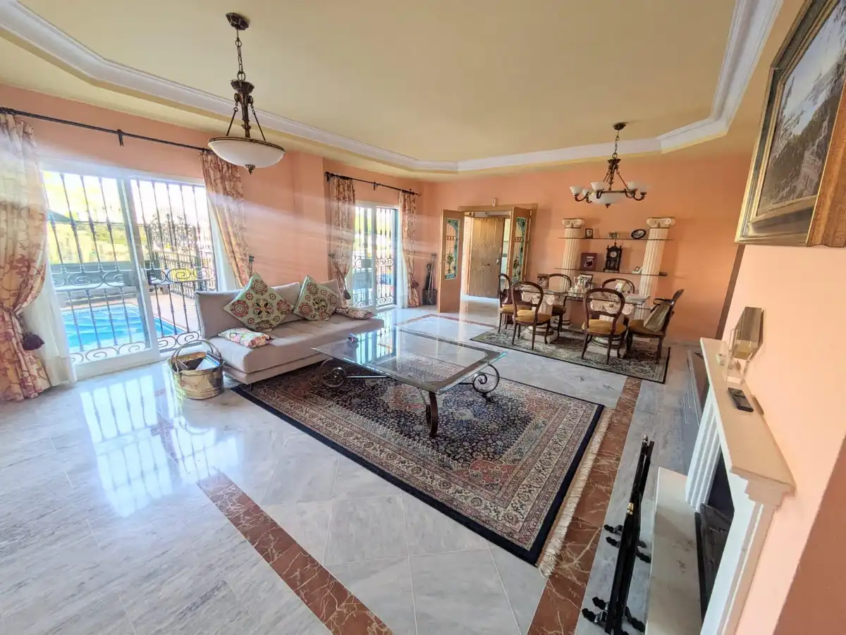 Living room of Houses for sale in Málaga  with Heating
