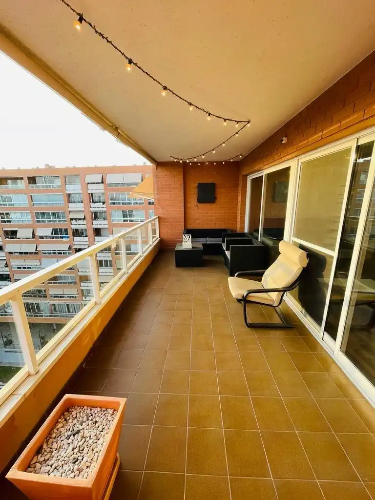 Terrassa de Pis de lloguer en Alicante / Alacant amb Calefacció, Jardí privat i Terrassa