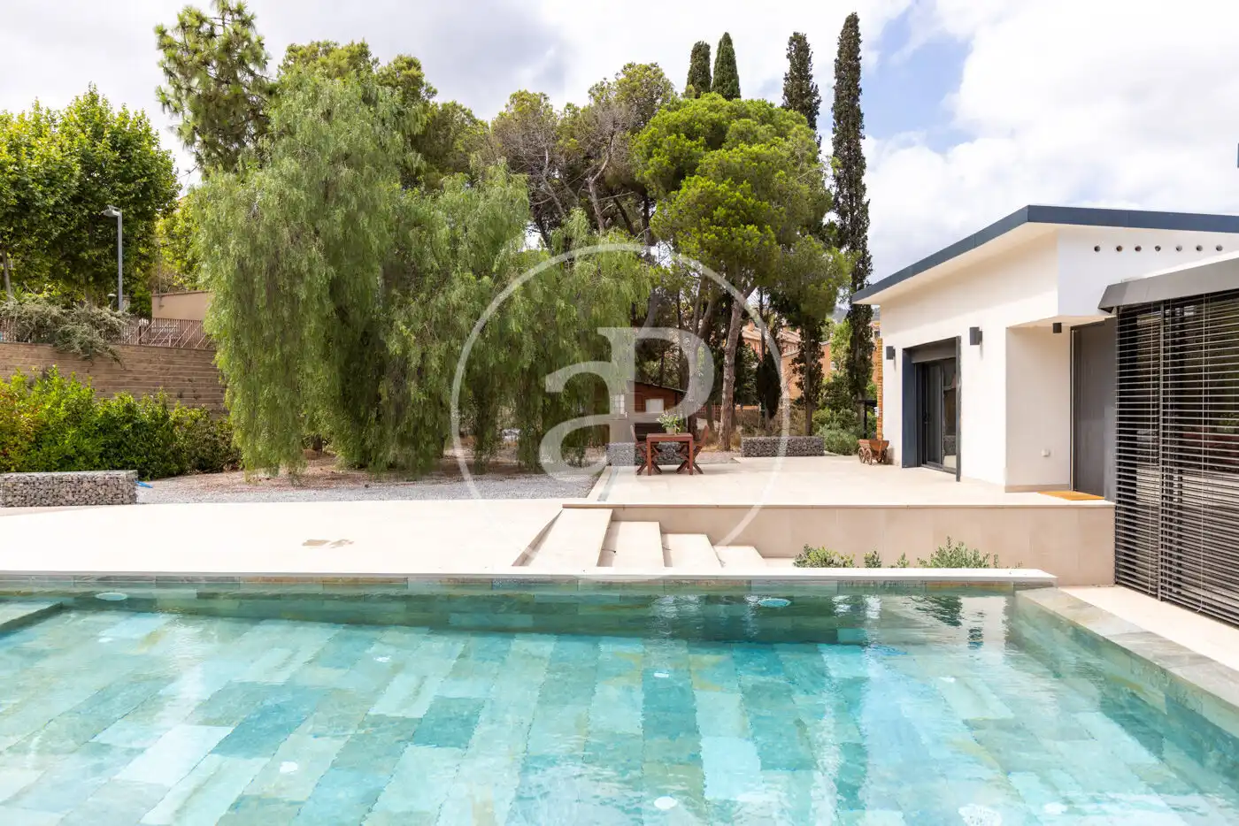 Piscina de Casa o xalet en venda en Tiana amb Aire condicionat, Calefacció i Jardí privat