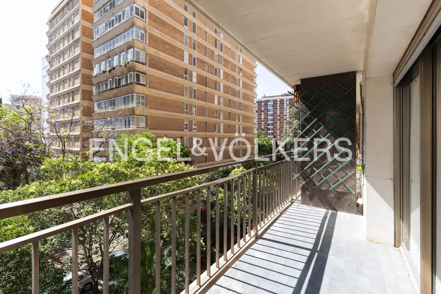 Balcony of Flat for sale in Valencia  with Air Conditioner, Heating and Balcony