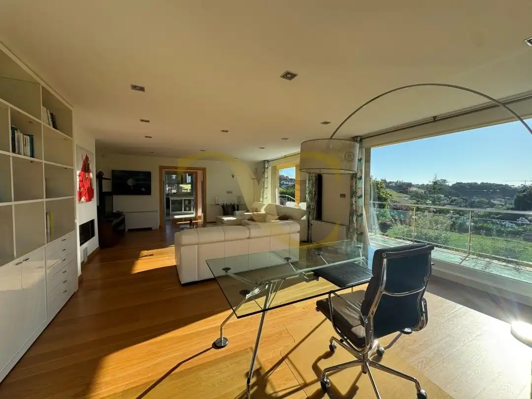 Living room of Houses for rent in Santa Cruz de Bezana  with Air Conditioner, Heating and Private garden