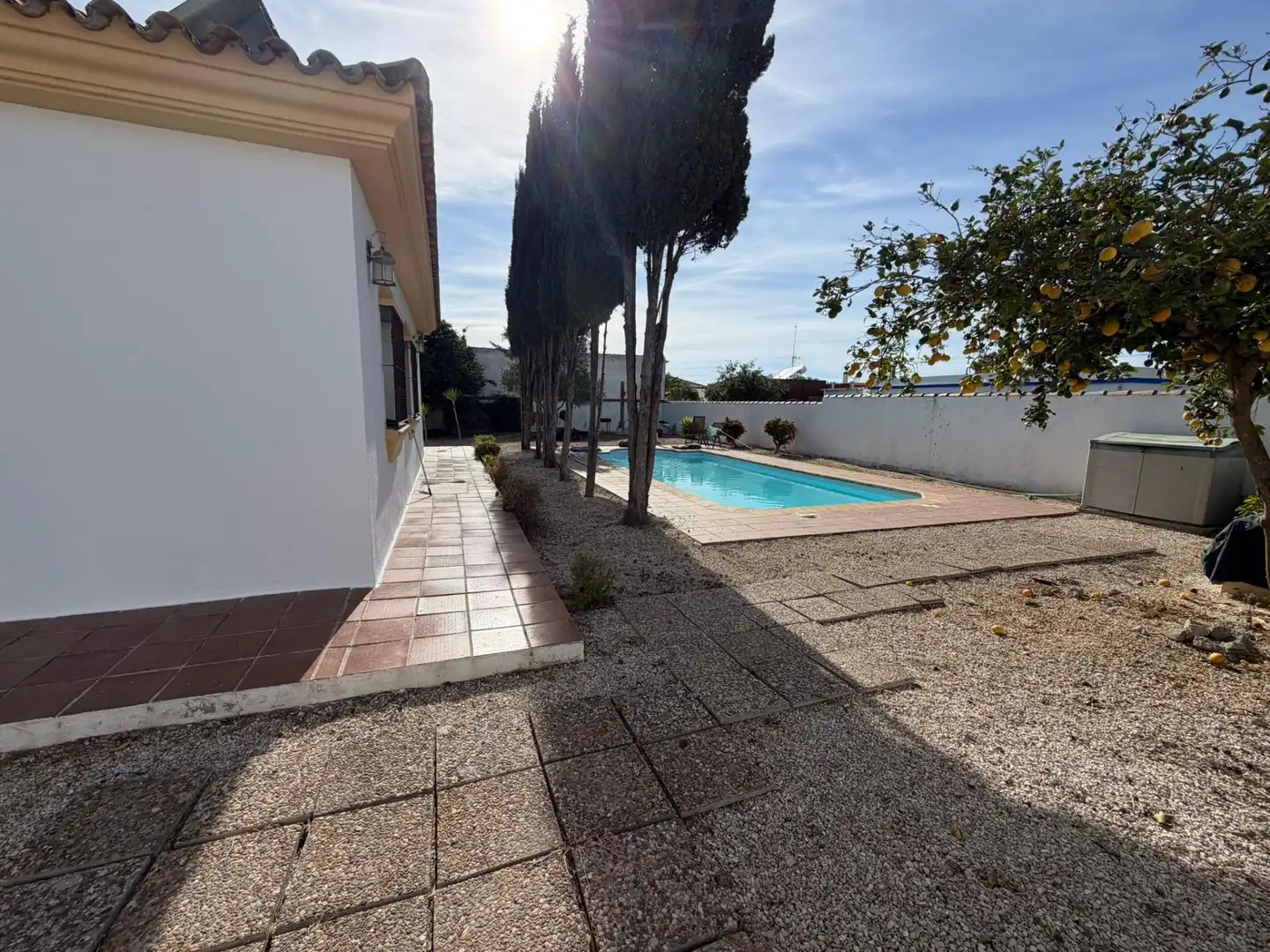 Swimming pool of Houses for sale in Chiclana de la Frontera  with Private garden, Terrace and Storage room