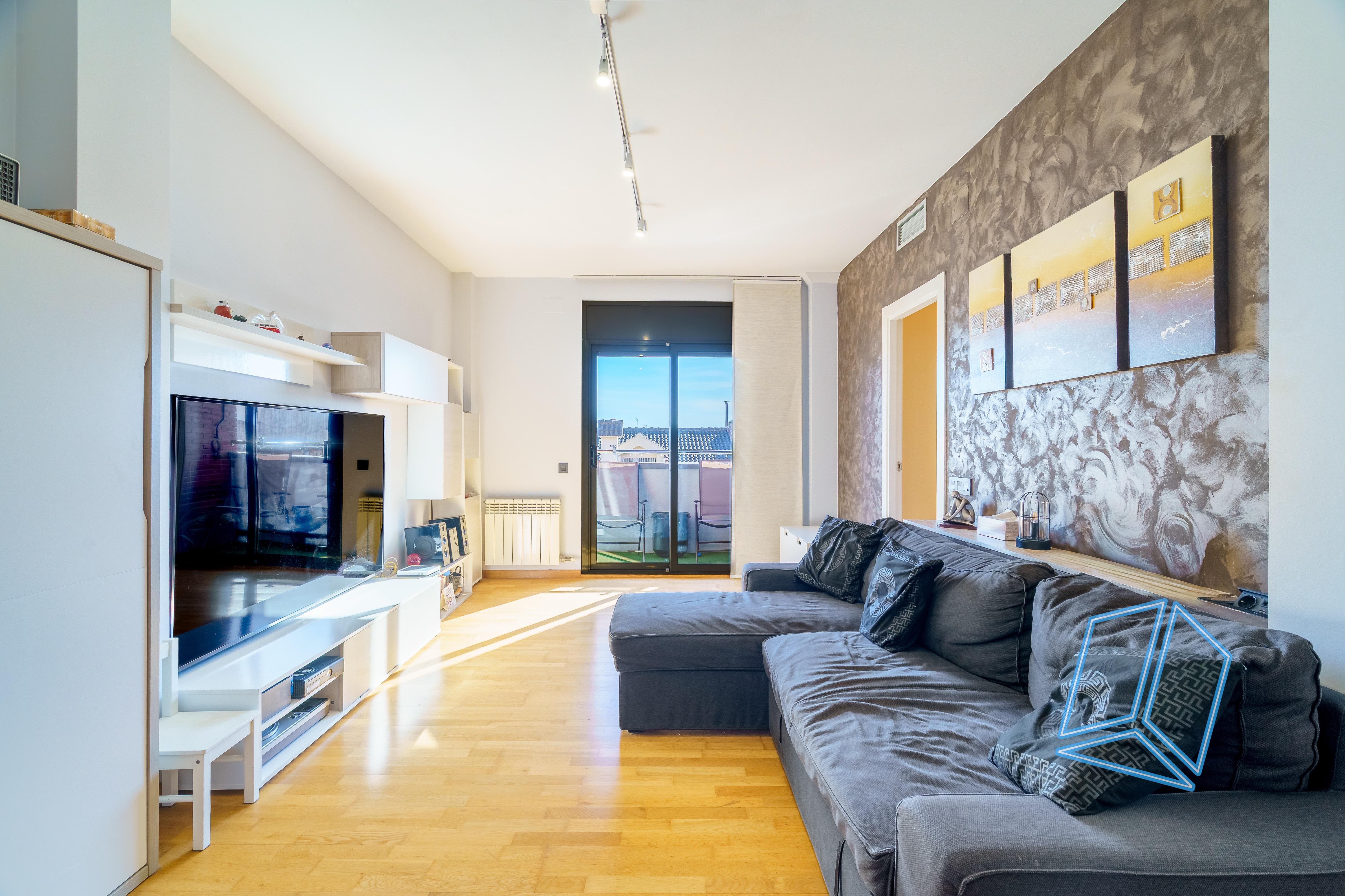 Living room of Flat for sale in Viladecans  with Heating and Balcony