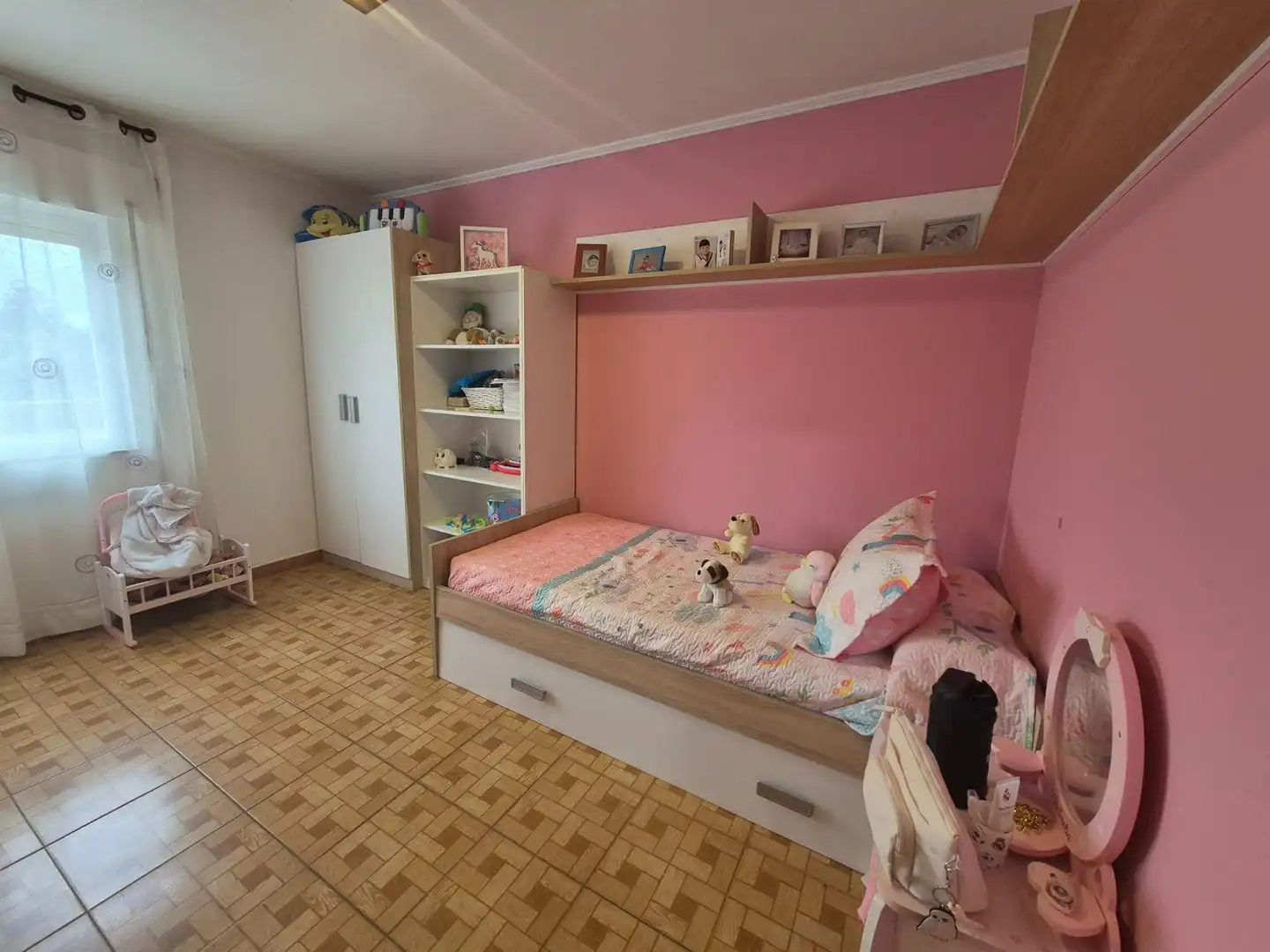 Bedroom of Houses for sale in Narón  with Heating and Terrace