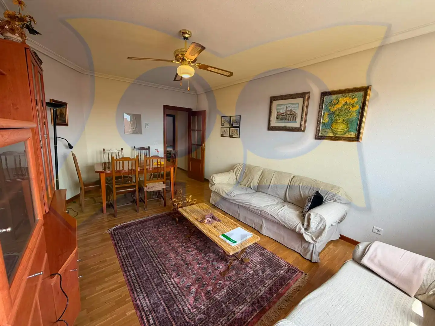 Sala de estar de Piso de alquiler en Salamanca con Aire acondicionado, Calefacción y Terraza
