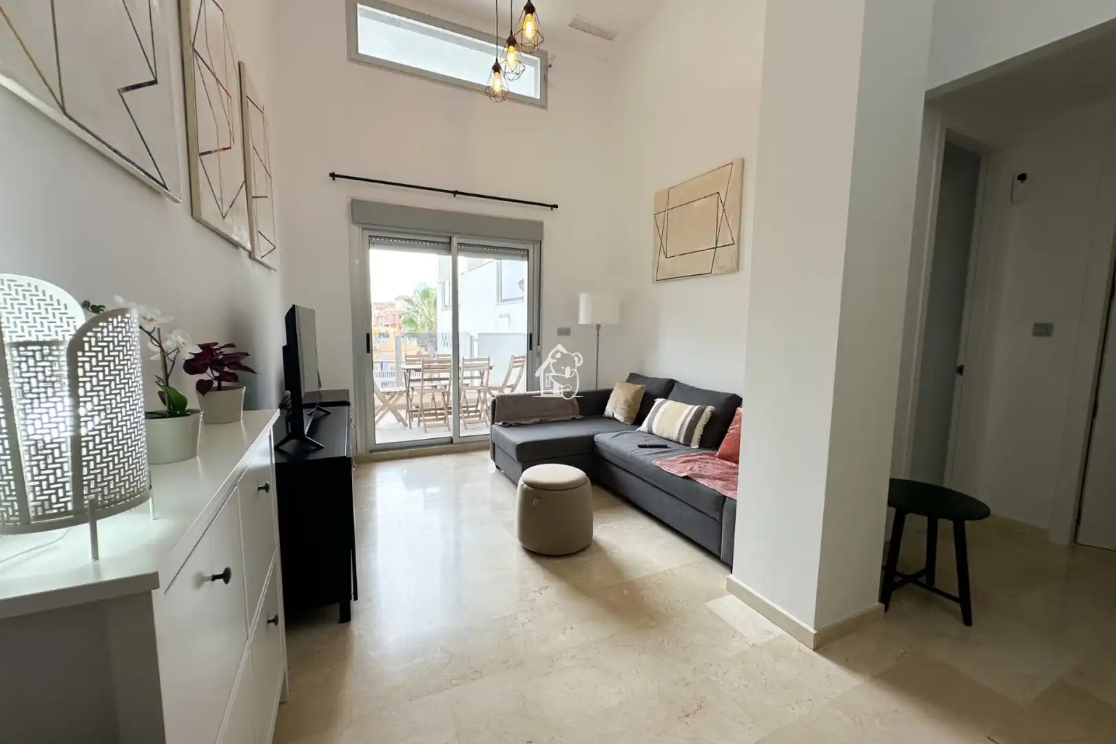 Living room of Apartments for rent in Orihuela  with Air Conditioner, Terrace and Furnished
