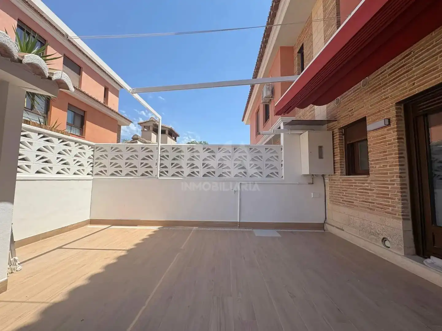 Terrace of Detached homes for rent in L'Eliana  with Air Conditioner, Heating and Parquet flooring