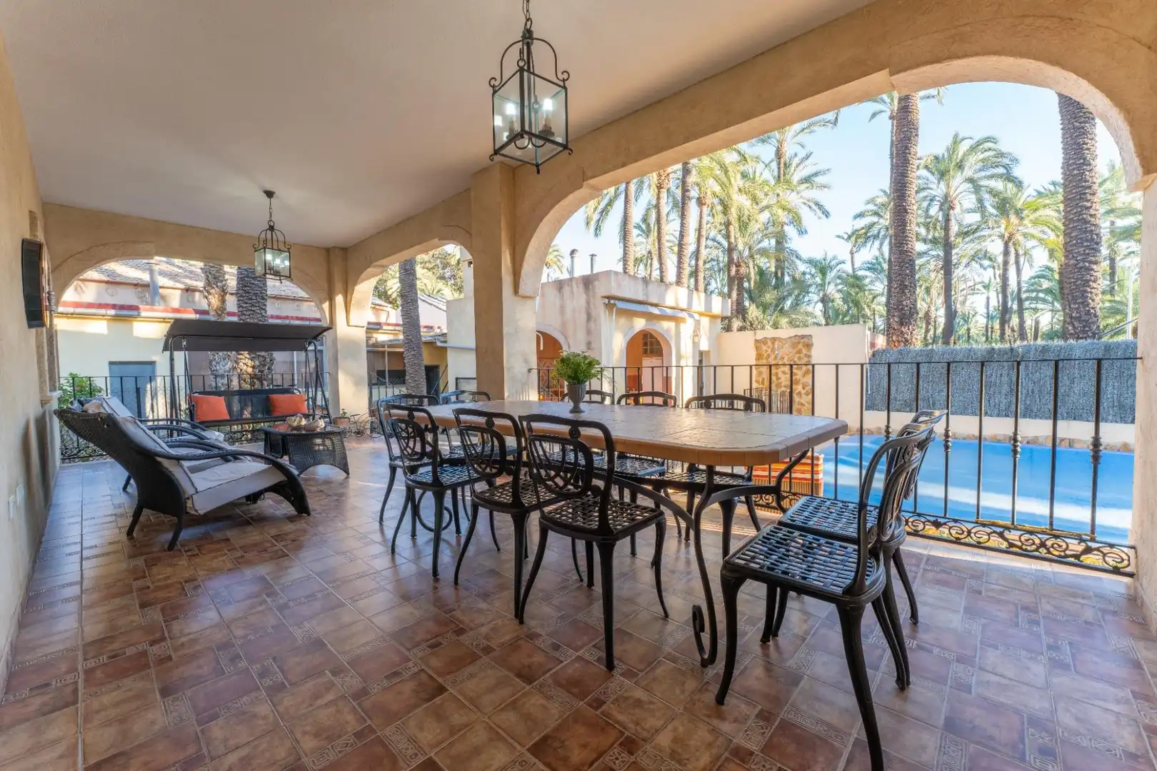 Terraza de Casa o chalet en venta en Elche / Elx con Aire acondicionado, Jardín privado y Terraza