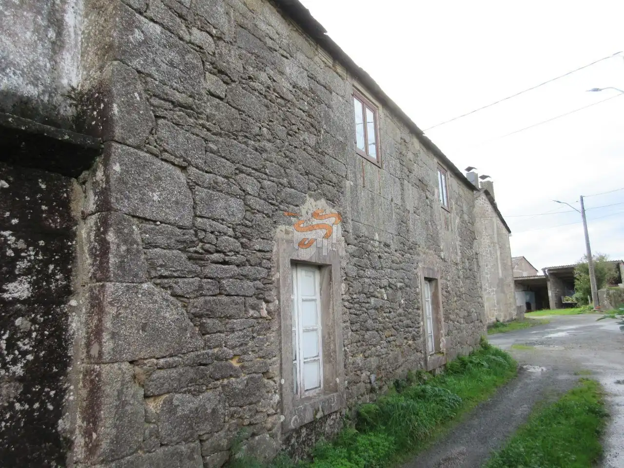Vista exterior de Finca rústica en venda en A Capela  amb Calefacció