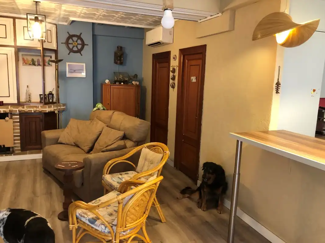 Living room of Houses for sale in Bellreguard  with Air Conditioner and Furnished