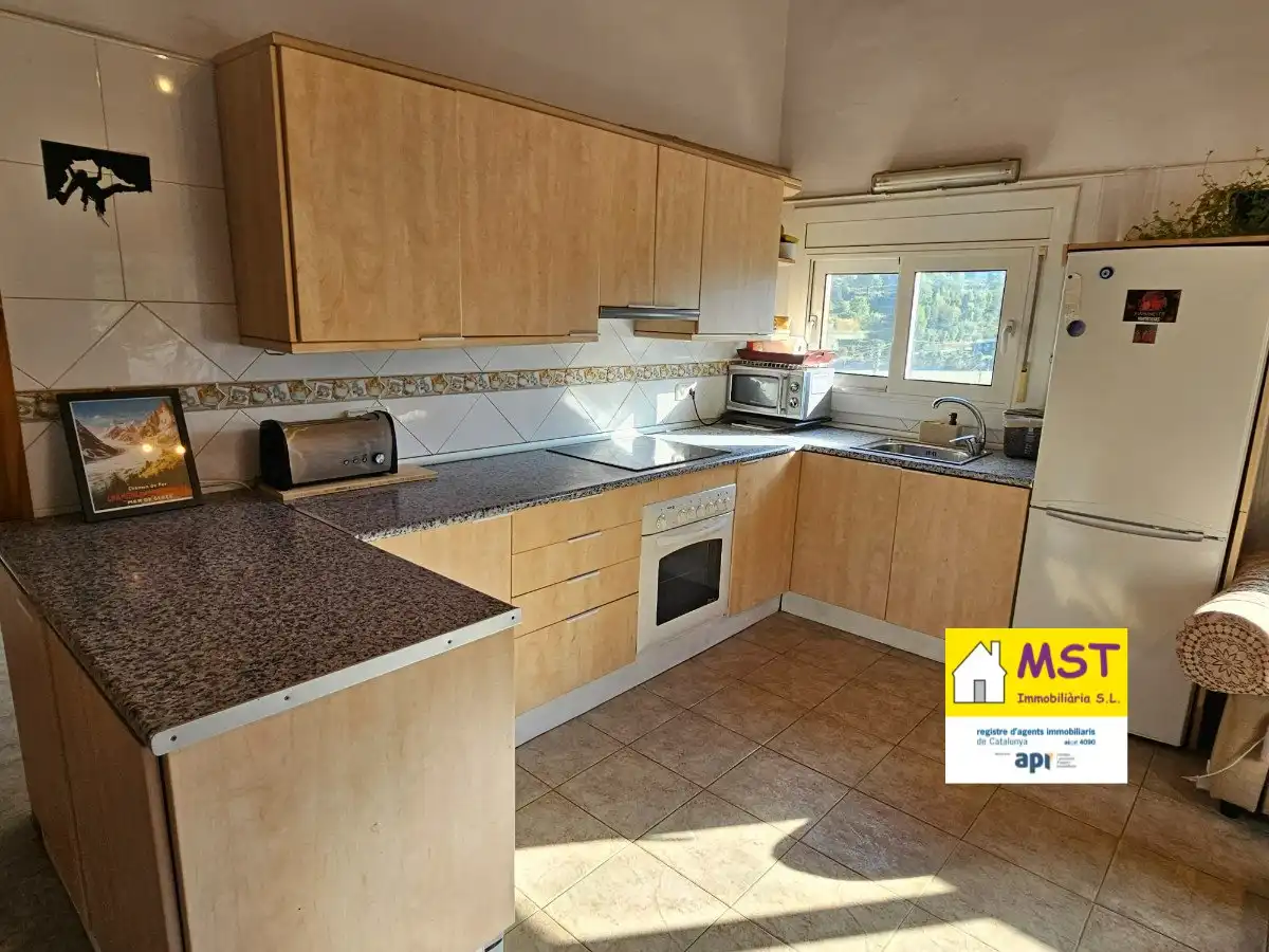 Cocina de Ático en venta en Berga, Barcelona