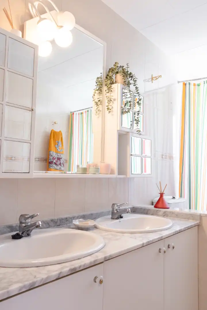 Baño de Casa o chalet en venta en Abrera con Calefacción, Jardín privado y Trastero