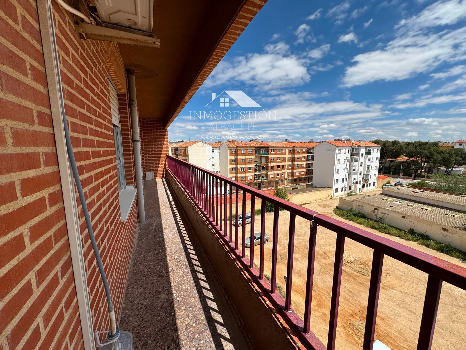 Exterior view of Flat for sale in  Albacete Capital  with Air Conditioner, Heating and Terrace