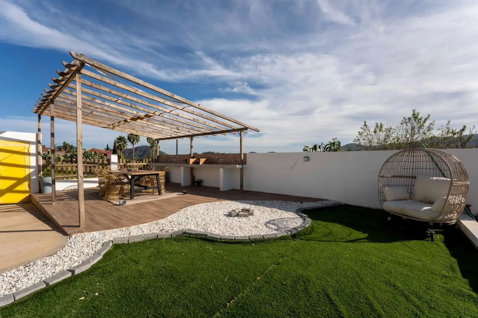 Terraza de Casa o chalet en venta en San Cristóbal de la Laguna con Jardín privado, Parquet y Terraza