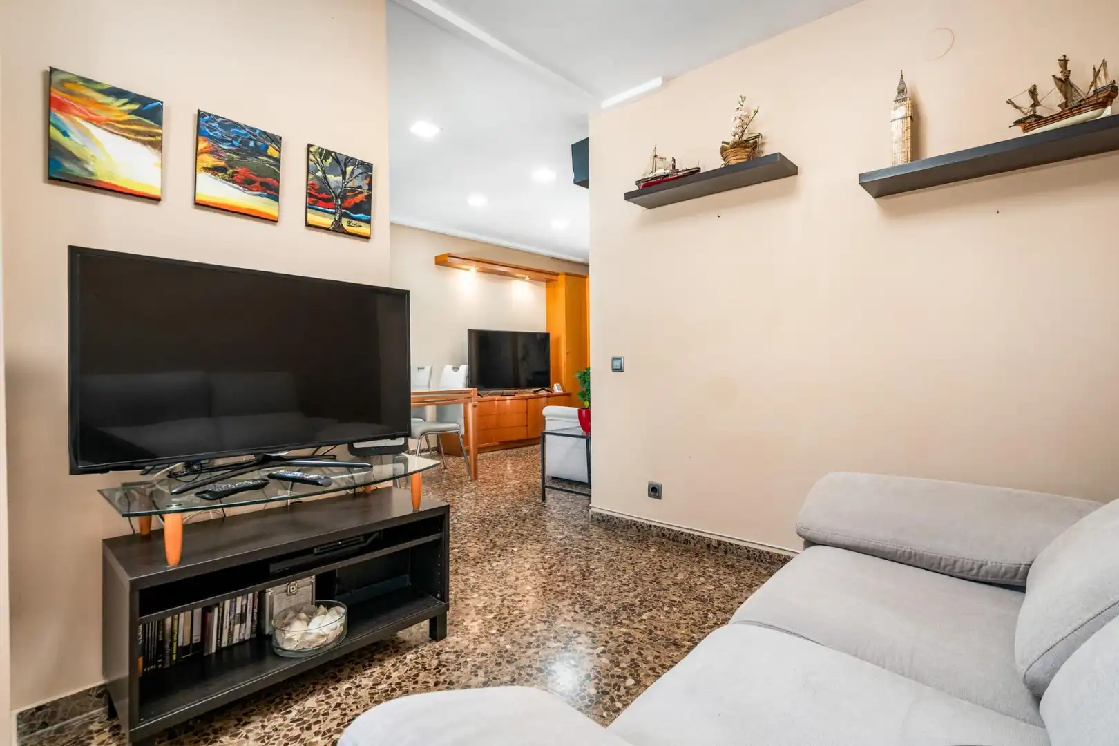 Living room of Flat for sale in Viladecans  with Air Conditioner, Heating and Terrace