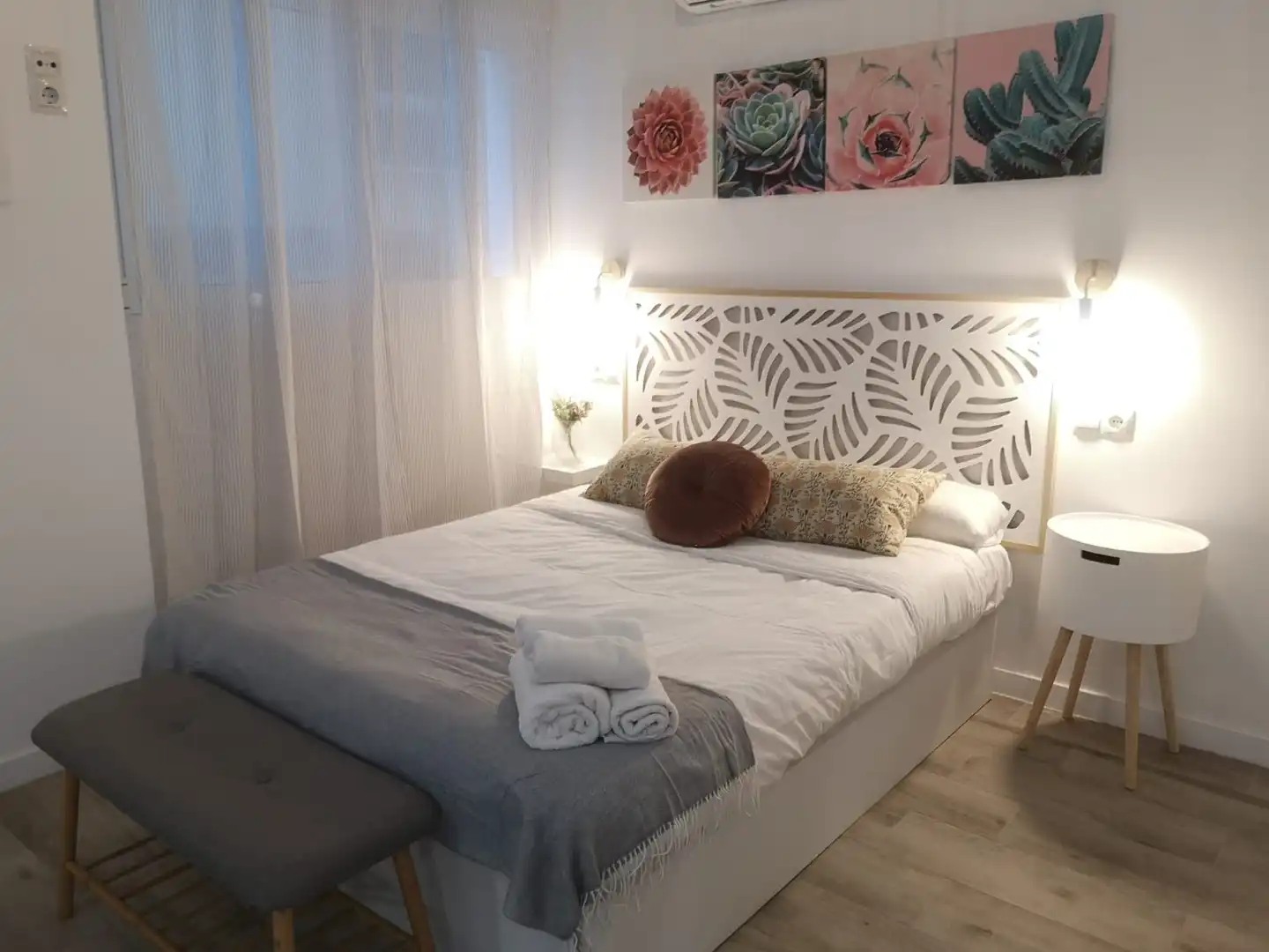 Schlafzimmer von Geschaftsraum zum Verkauf in Málaga mit Klimaanlage, Heizung und Möbliert