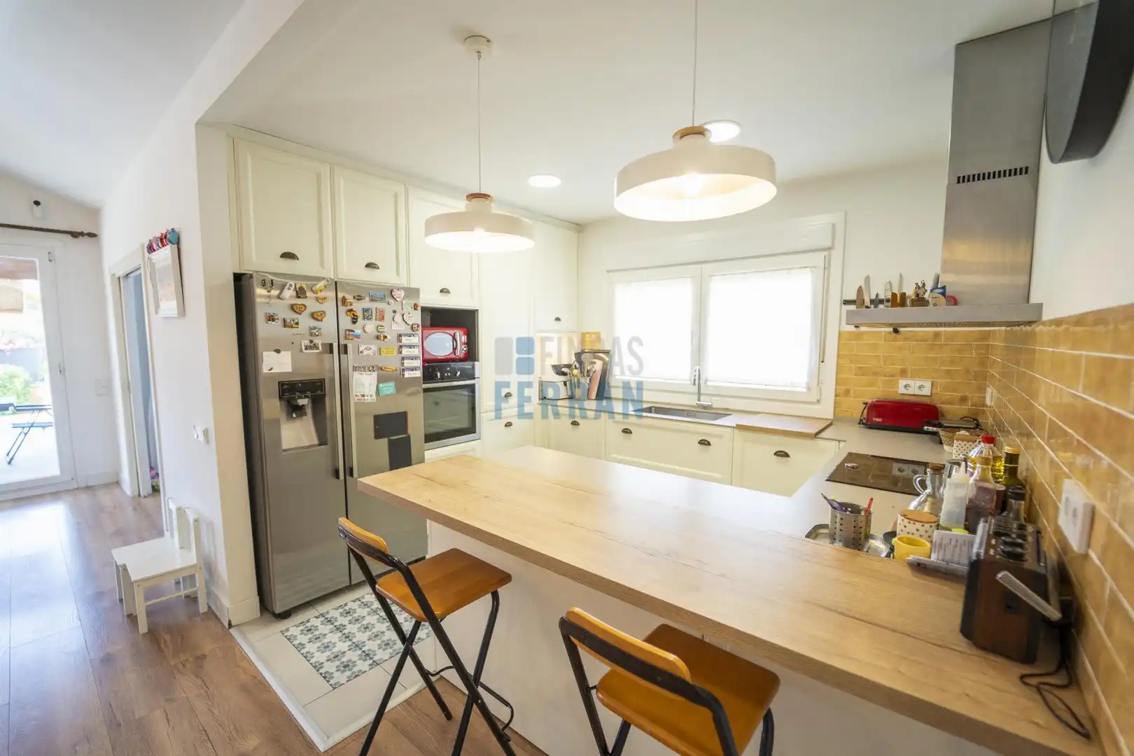 Cocina de Casa o chalet en venta en El Vendrell con Calefacción, Parquet y Terraza