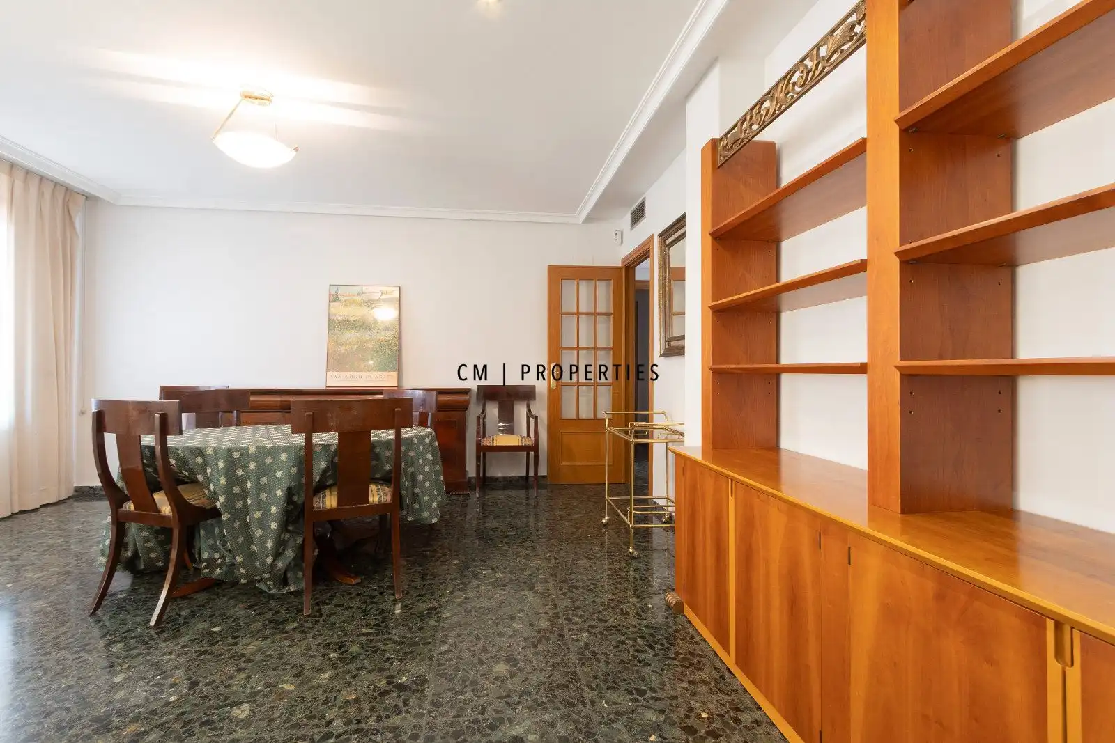 Living room of Flat for rent in Valencia  with Air Conditioner, Heating and Terrace