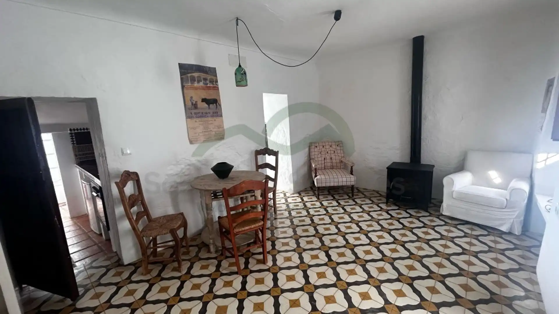 Sala de estar de Finca rústica en venta en Montejaque