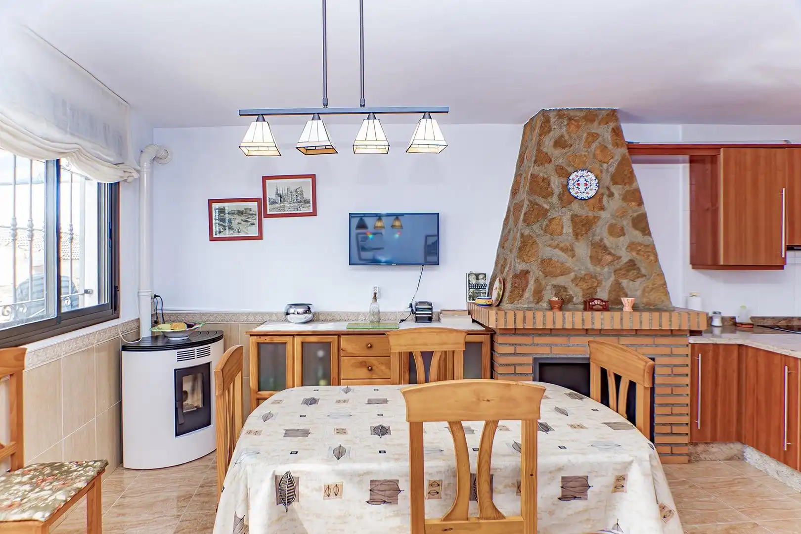 Küche von Country house zum Verkauf in Paterna del Río