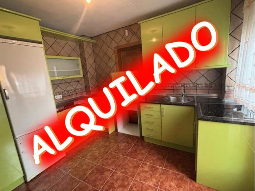 Küche von Wohnung miete in Villanueva de la Torre mit Waschmaschine und Internet