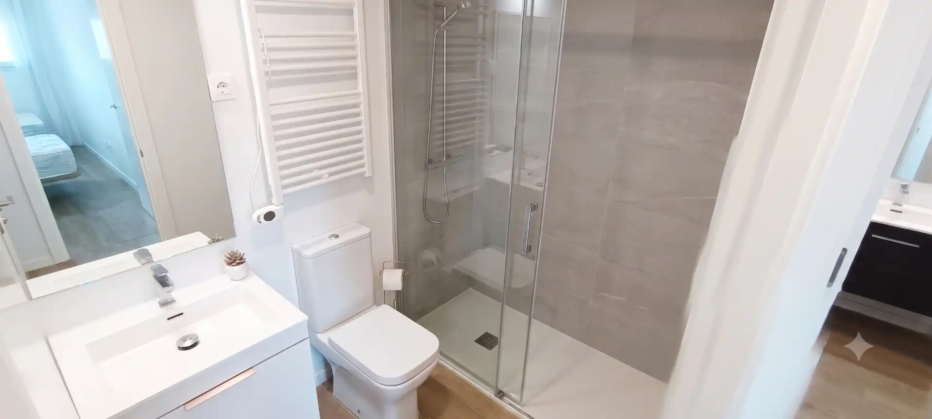 Baño de Piso de alquiler en Rivas-Vaciamadrid con Calefacción, Jardín privado y Trastero