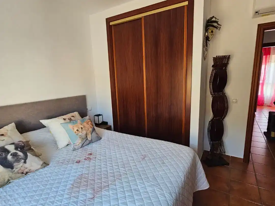 Bedroom of Flat for sale in Almogía  with Air Conditioner and Balcony