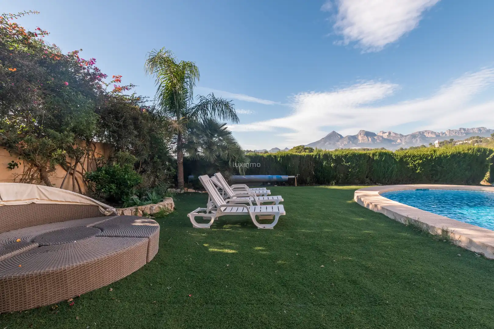 Jardín de Casa o chalet en venta en Altea con Aire acondicionado, Terraza y Piscina