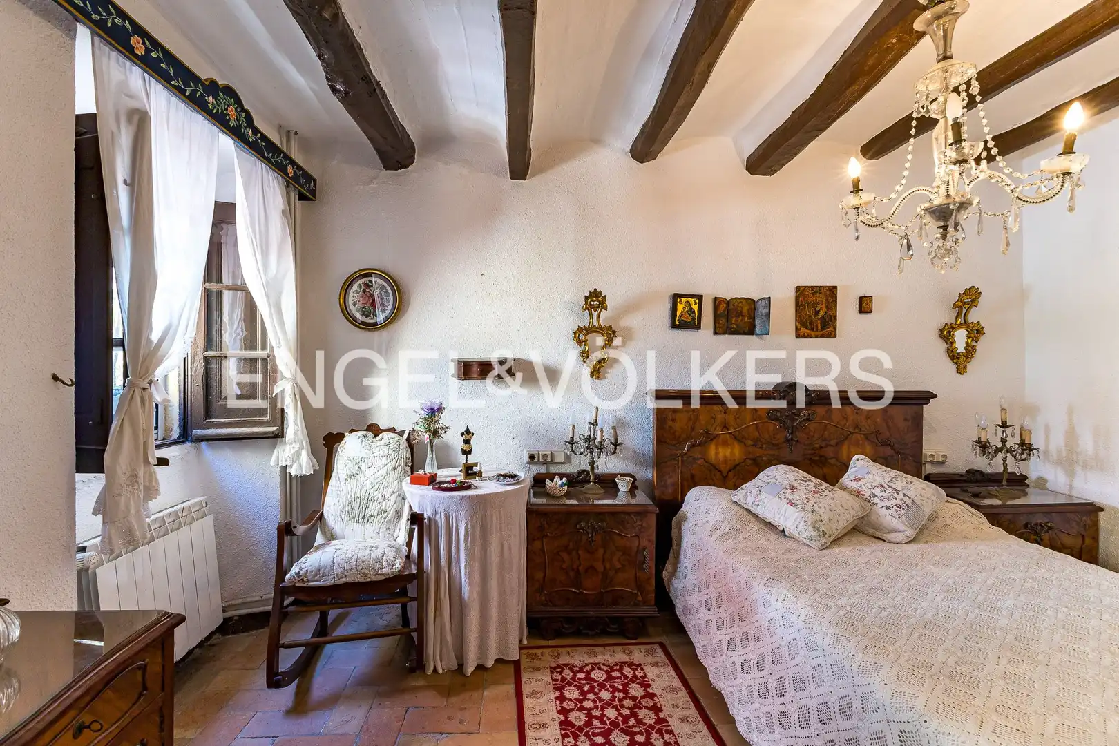 Bedroom of Houses for sale in Creixell  with Heating, Private garden and Furnished
