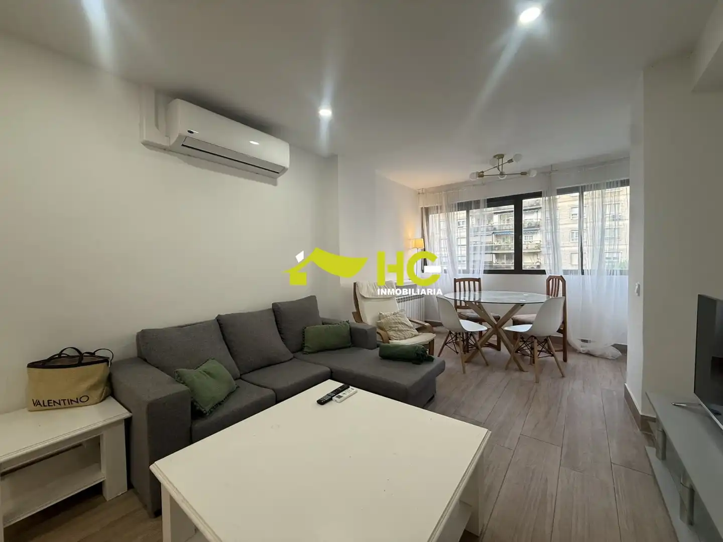 Sala de estar de Piso de alquiler en Alcorcón con Aire acondicionado, Calefacción y Amueblado