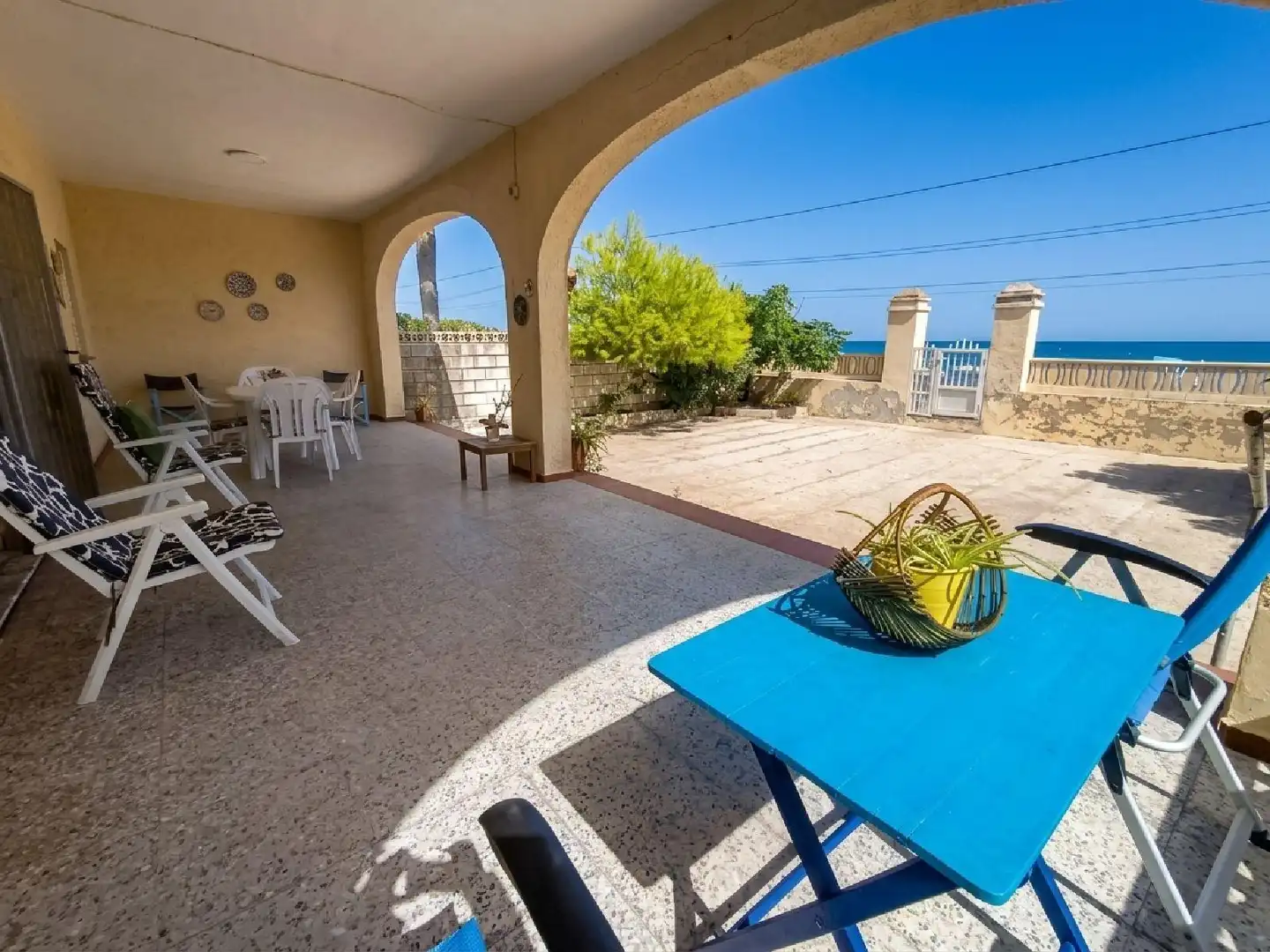 Terraza de Casa o chalet de alquiler en Dénia con Calefacción, Jardín privado y Terraza