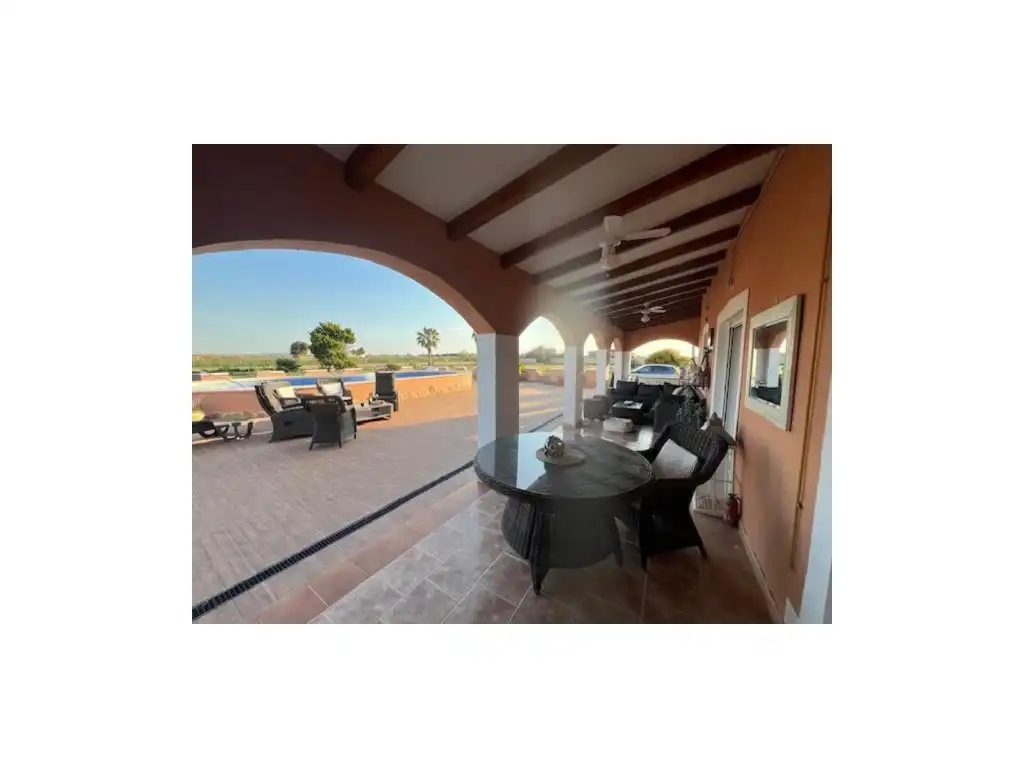 Terraza de Casa o chalet en venta en Dolores con Aire acondicionado, Jardín privado y Piscina