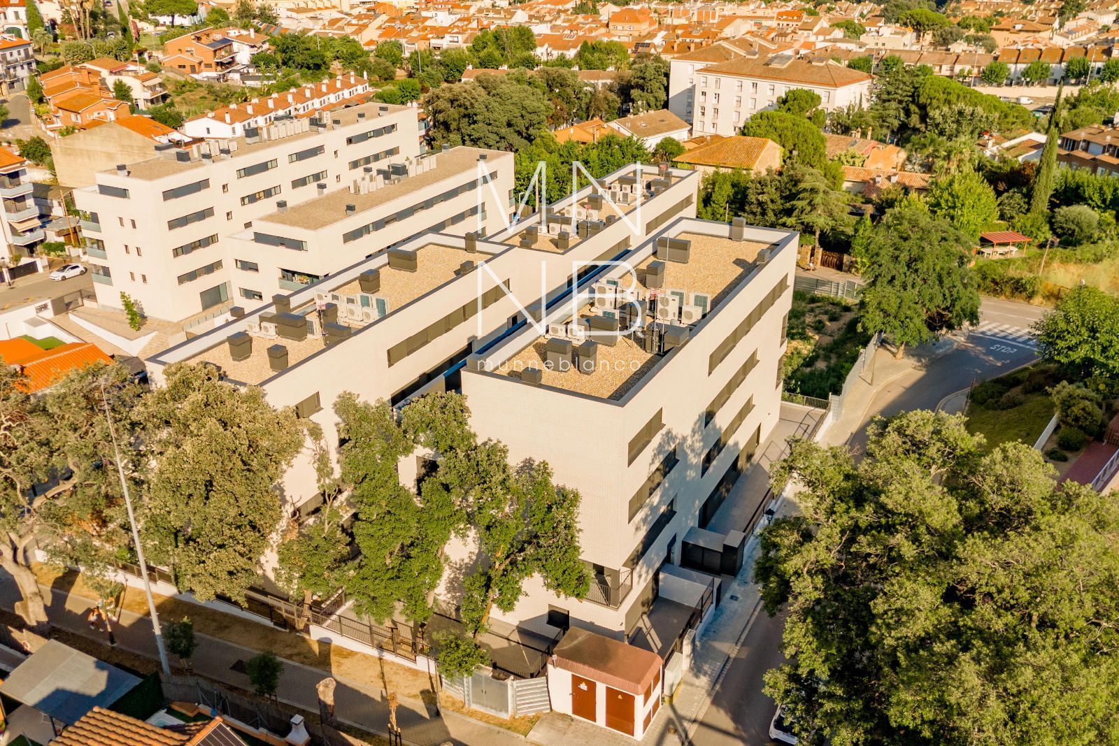 Exterior view of Flat for sale in Población de Arroyo  with Air Conditioner, Heating and Terrace