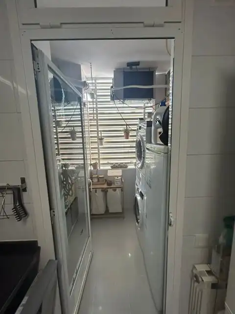 Kitchen of Flat for sale in Barcelona  with Air Conditioner, Heating and Parquet flooring
