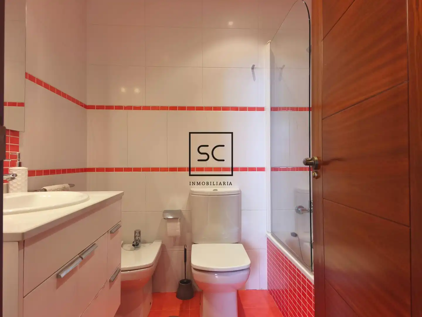 Baño de Apartamento de alquiler en Porta Nova