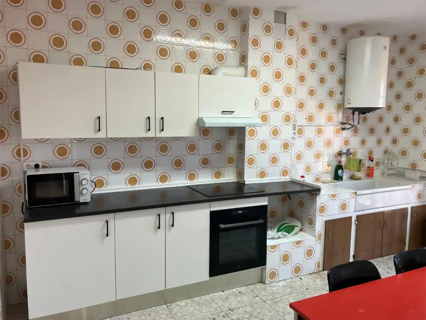 Kitchen of Flat for sale in Galilea  with Furnished and Balcony
