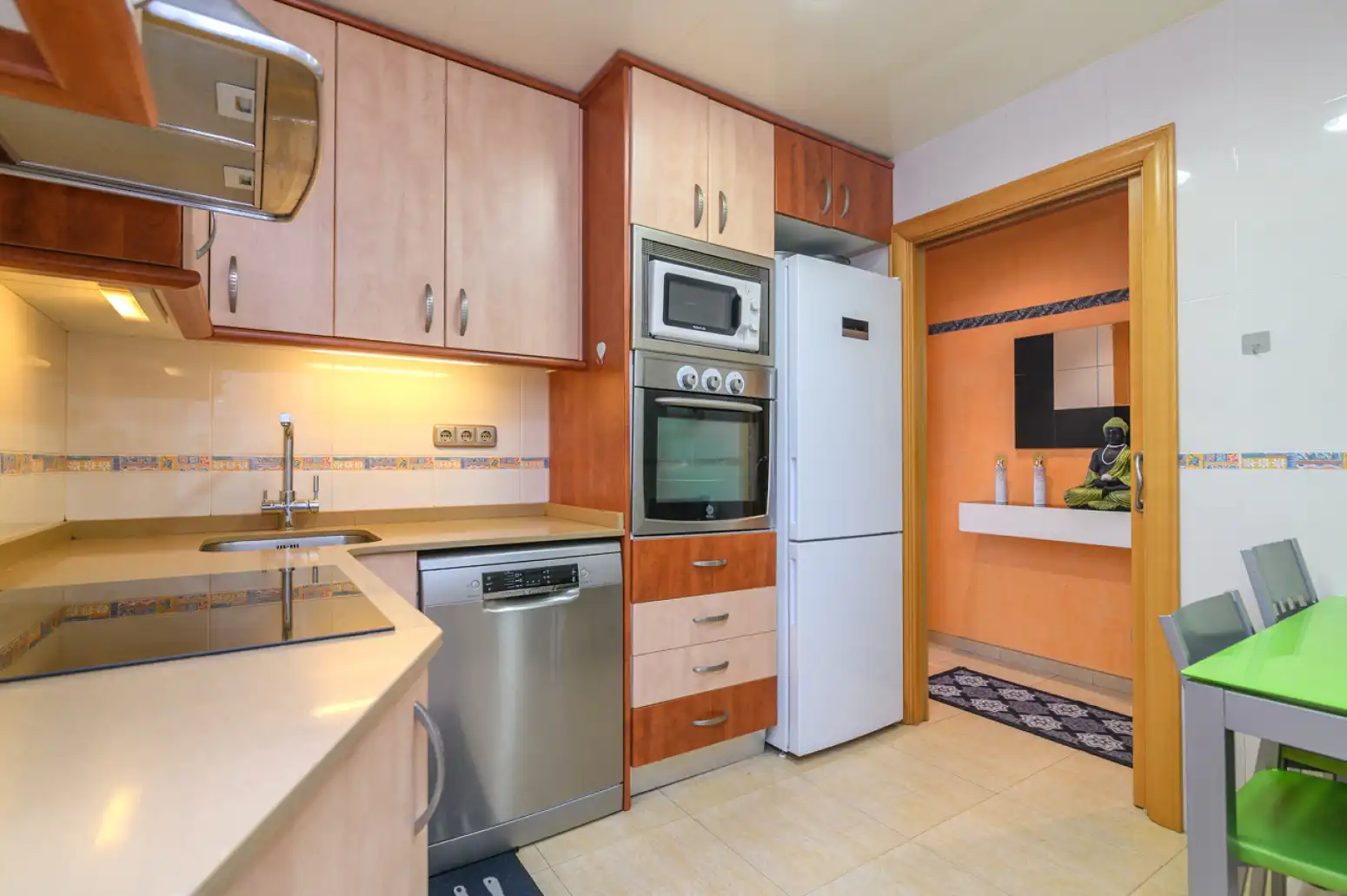 Kitchen of Attic for sale in Viladecans  with Air Conditioner, Heating and Balcony
