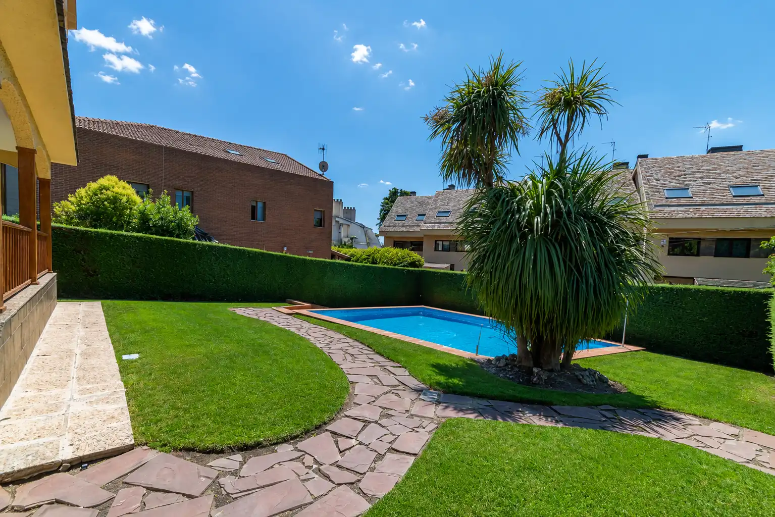 Jardí de Casa o xalet en venda en Pozuelo de Alarcón amb Calefacció, Jardí privat i Terrassa