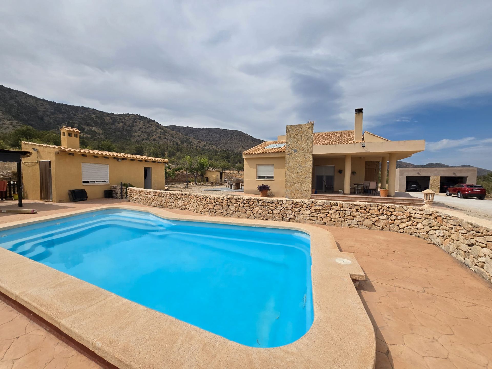 Swimming pool of House or chalet for sale in Salinas  with Air Conditioner, Heating and Private garden
