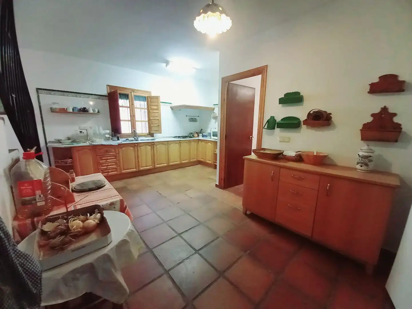 Cocina de Casa adosada en venta en Comares con Terraza, Trastero y Amueblado