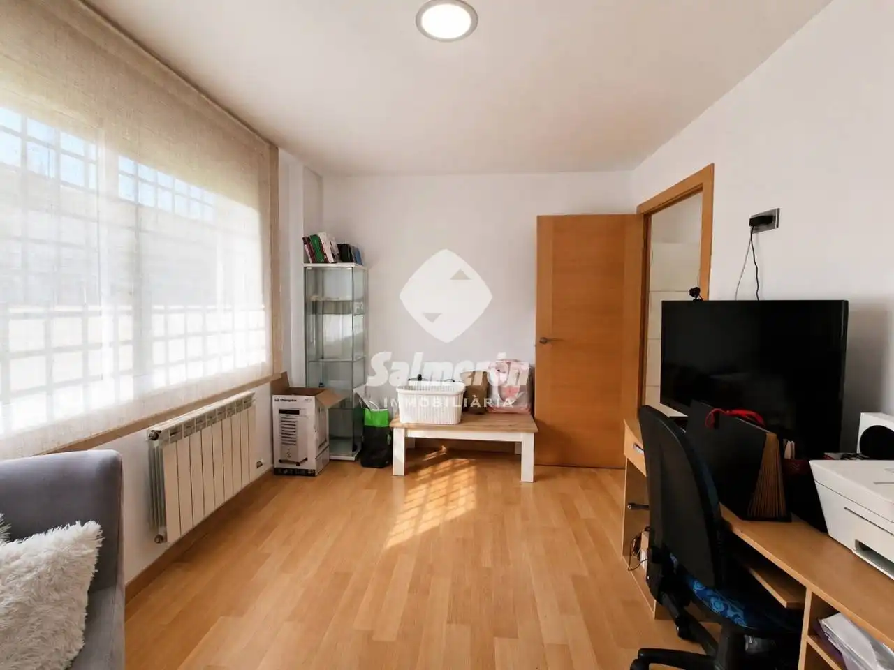Sala de estar de Piso en venta en Palafolls con Aire acondicionado, Calefacción y Parquet