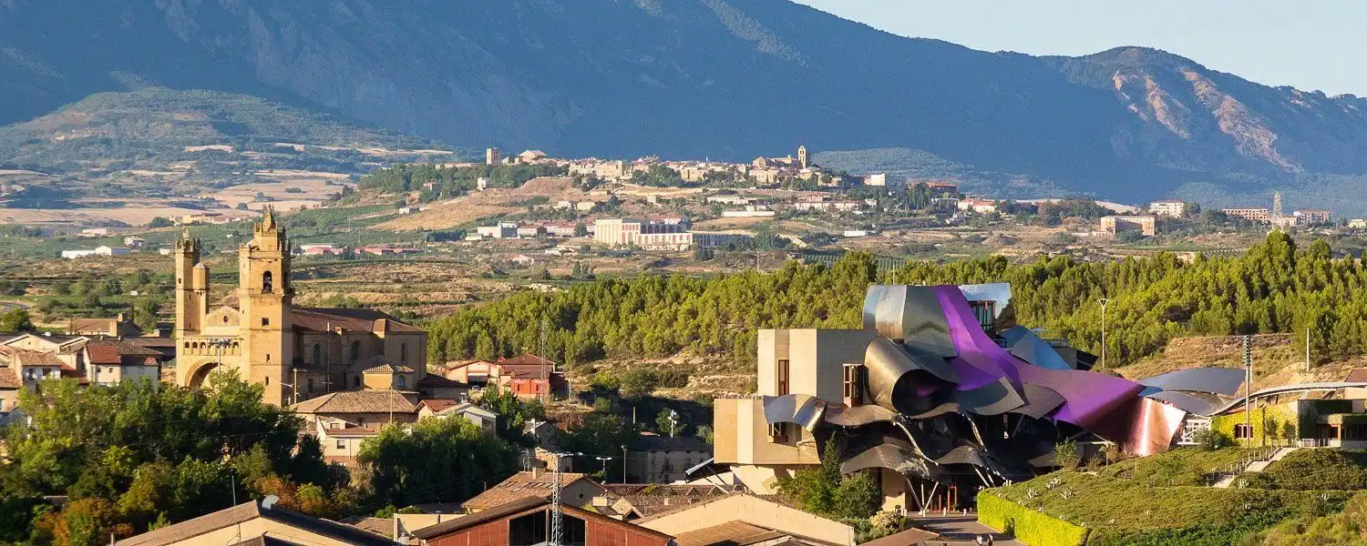 Vista exterior de Casa o xalet en venda en Elciego amb Calefacció, Jardí privat i Terrassa