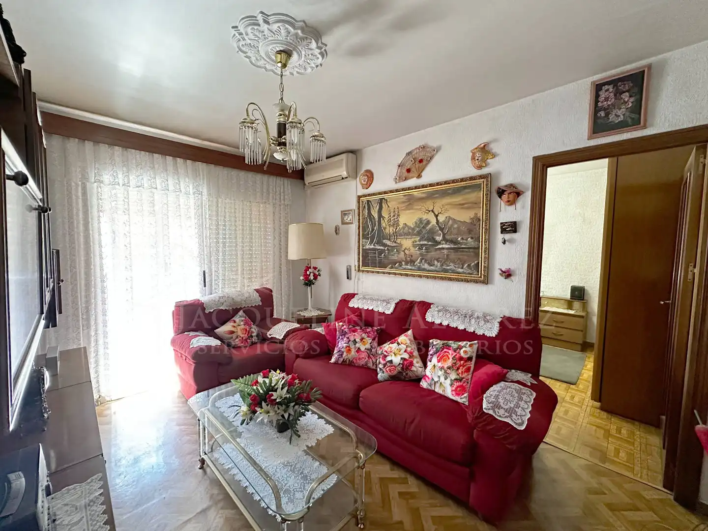 Sala de estar de Piso en venta en Madrid con Aire acondicionado, Calefacción y Amueblado