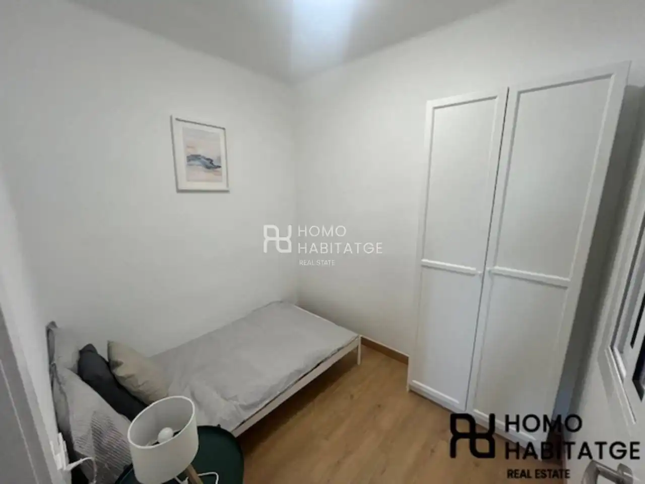 Schlafzimmer von Wohnung zum Verkauf in Rubí mit Parkett, Terrasse und Balkon