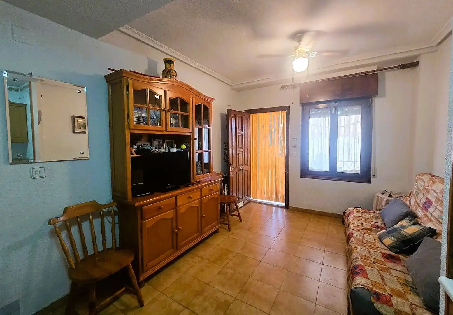 Wohnzimmer von Haus oder Chalet zum Verkauf in Santa Pola mit Heizung und Möbliert