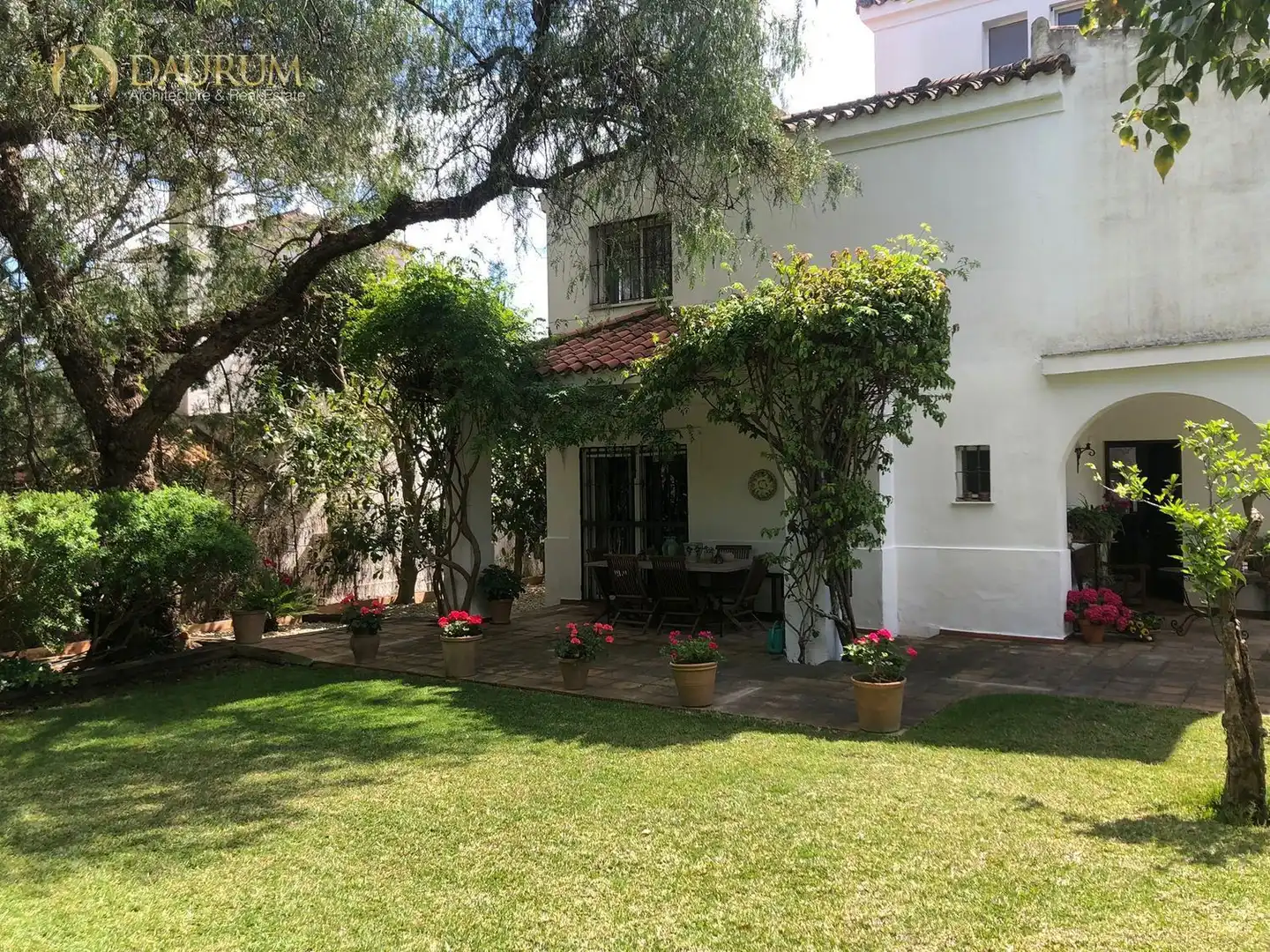 Jardín de Casa o chalet en venta en Mairena del Aljarafe con Aire acondicionado, Calefacción y Terraza