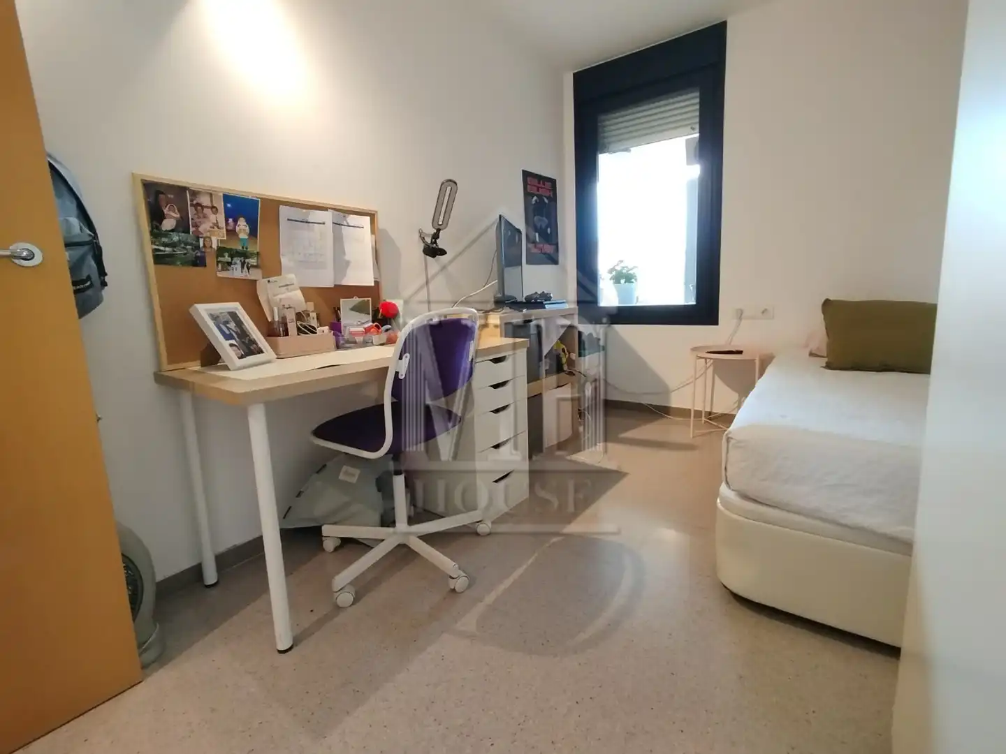 Bedroom of Flat for sale in Badalona  with Heating, Storage room and Furnished