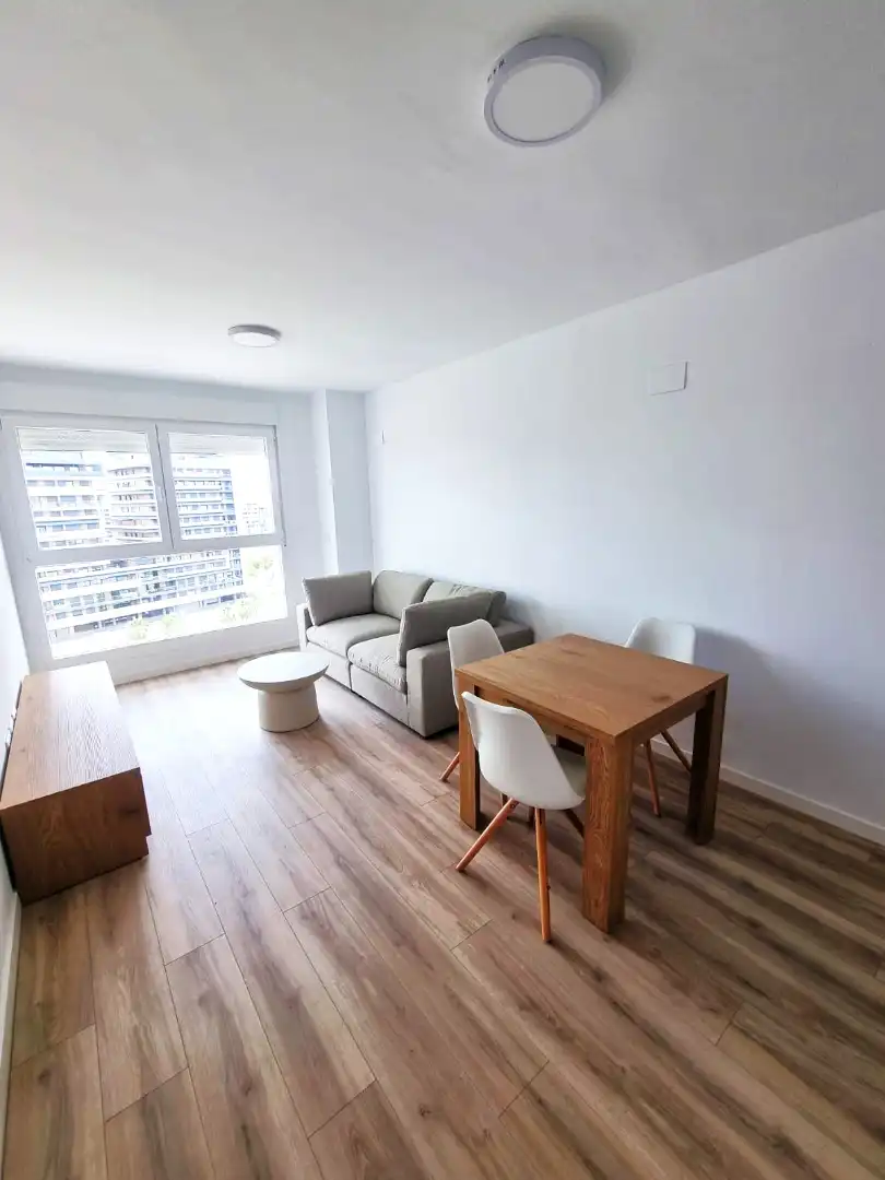 Wohnzimmer von Wohnung zur Miete in Murcia mit Klimaanlage, Heizung und Möbliert