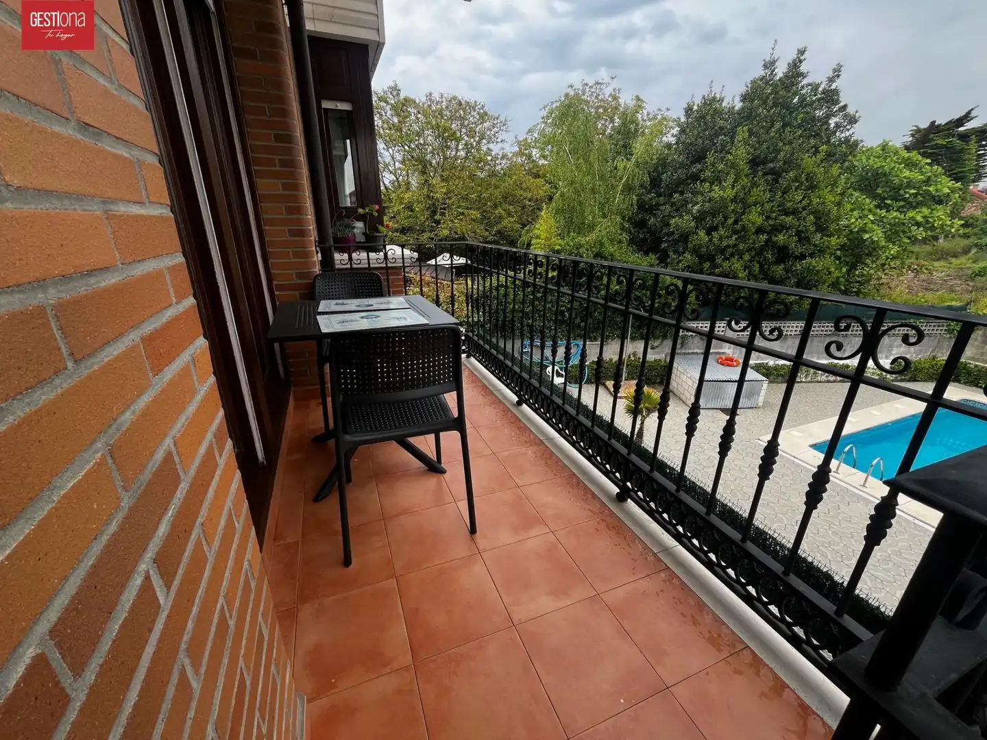 Terraza de Apartamento en venta en Noja con Calefacción, Terraza y Amueblado